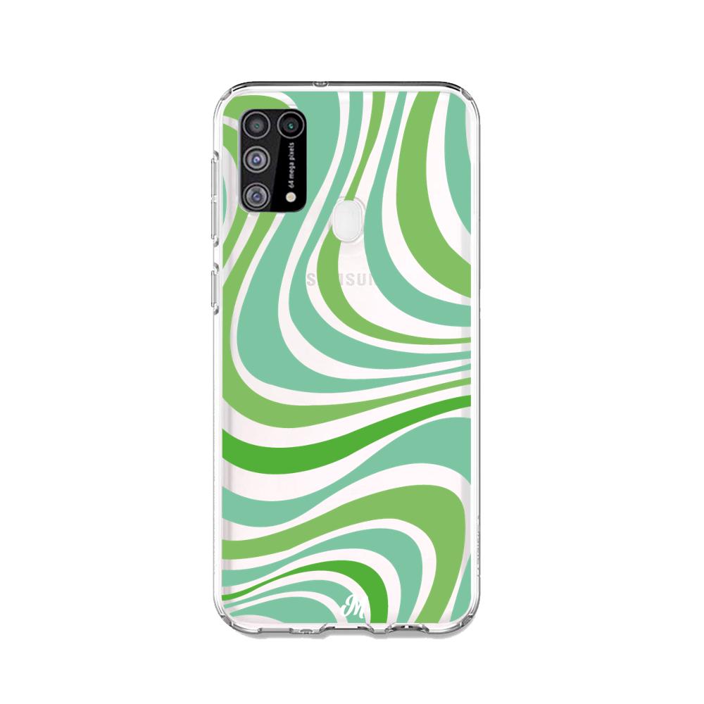 Case para Samsung M31 Groovy verde - Mandala Cases