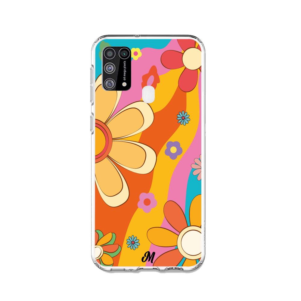 Case para Samsung M31 Hippie Flowers - Mandala Cases