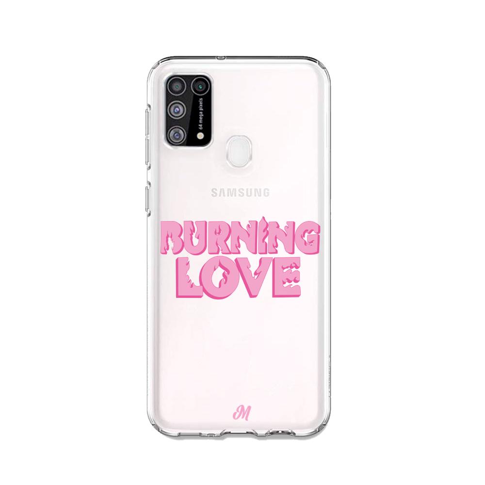 Case para Samsung M31 Funda Burning Love  - Mandala Cases