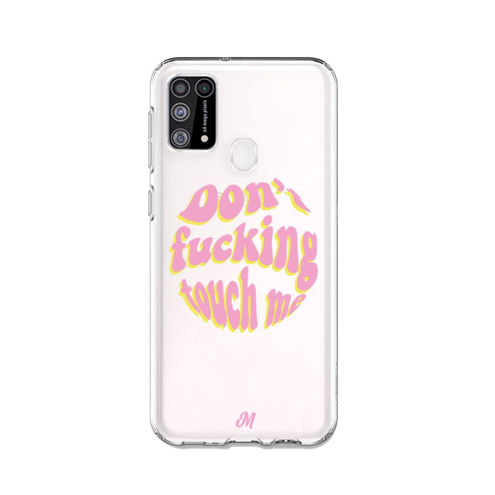 Case para Samsung M31 Don't fucking touch me rosa - Mandala Cases