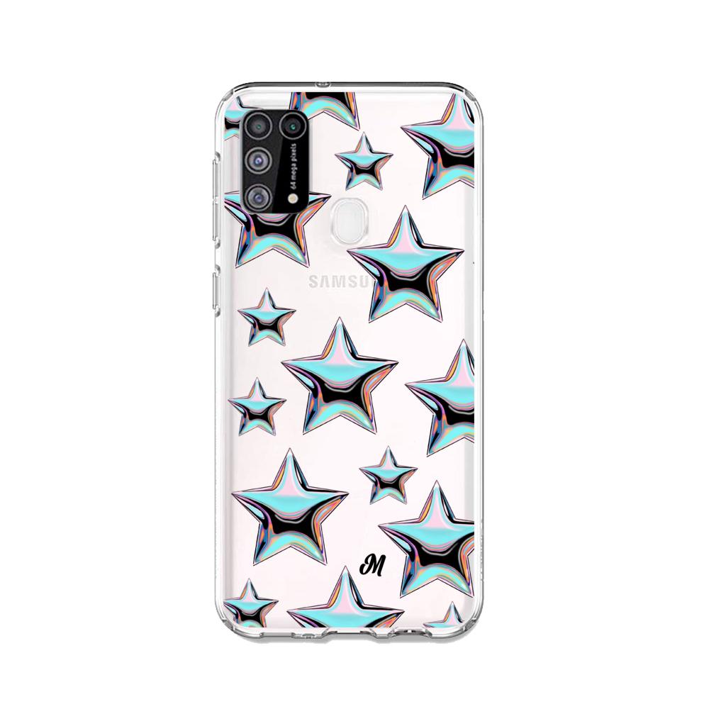 Case para Samsung M31 Estrellas tornasol  - Mandala Cases