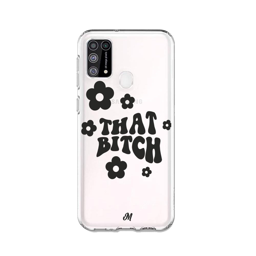 Case para Samsung M31 that bitch negro - Mandala Cases