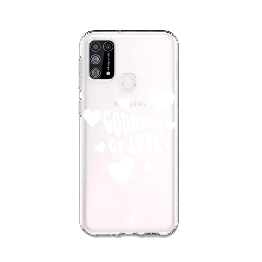 Case para Samsung M31 Goddess of love blanco - Mandala Cases