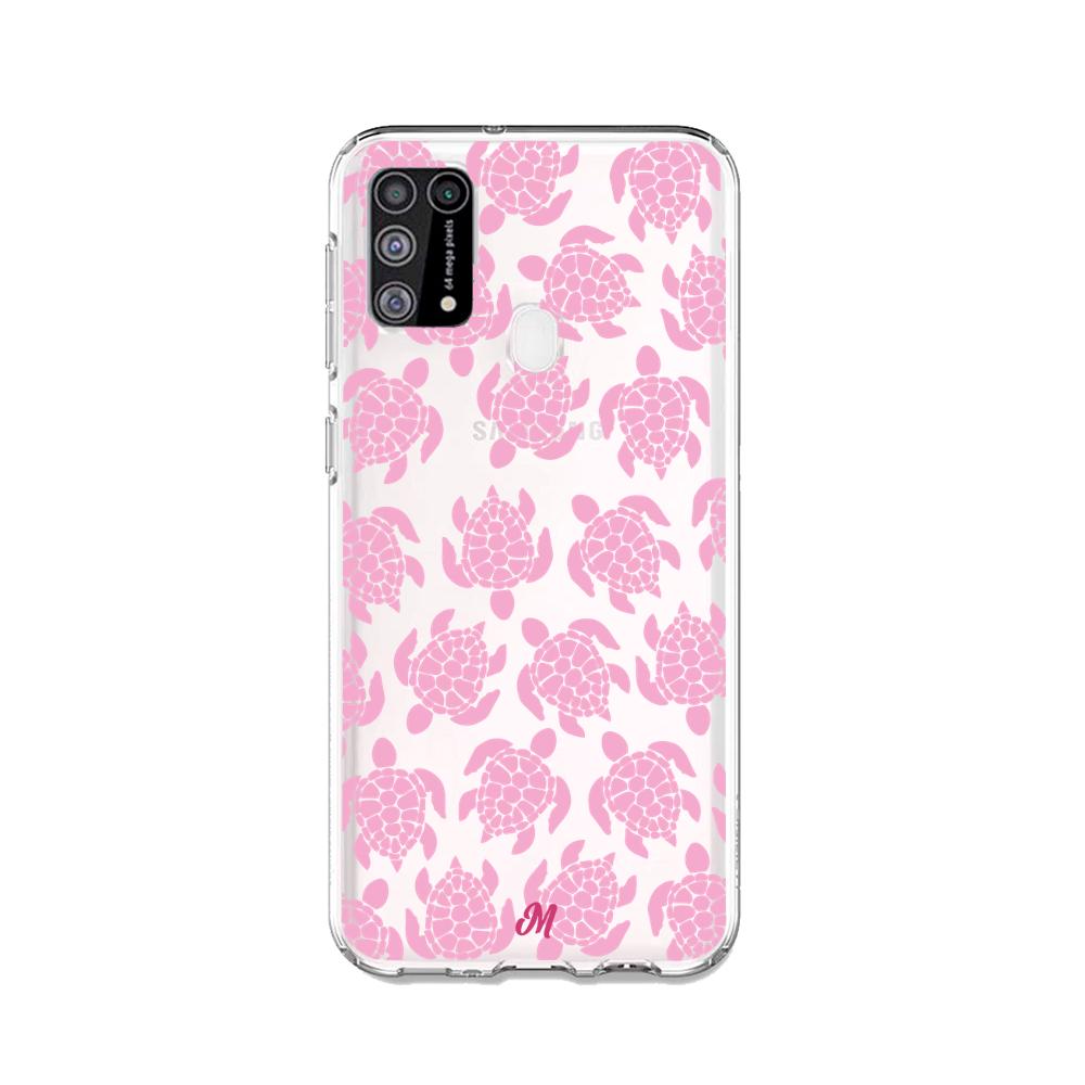 Case para Samsung M31 Tortugas rosa - Mandala Cases