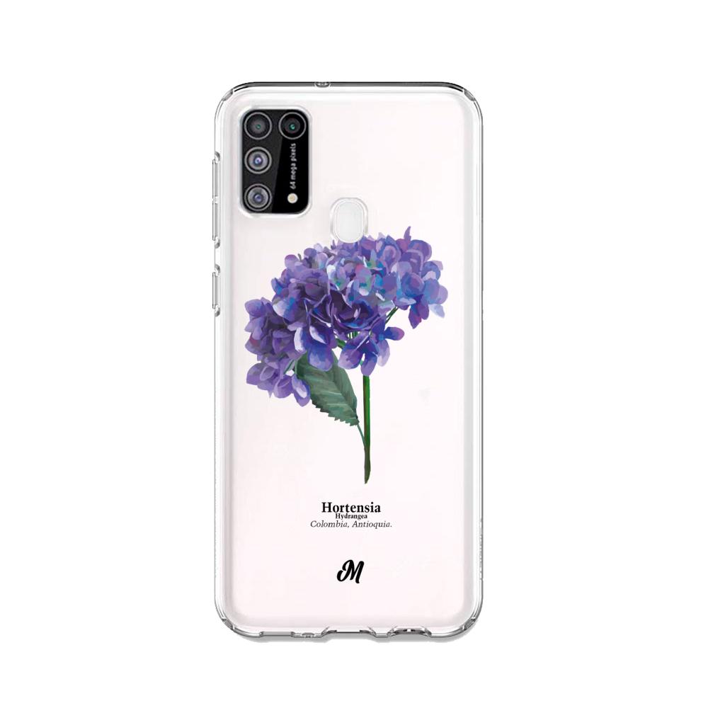 Case para Samsung M31 Hortensia lila - Mandala Cases