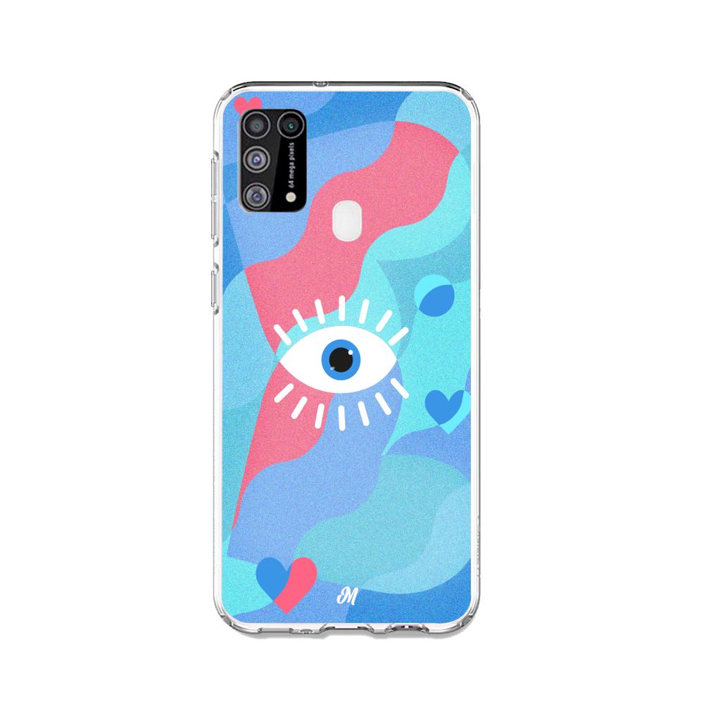 Case para Samsung M31 Amor azul - Mandala Cases