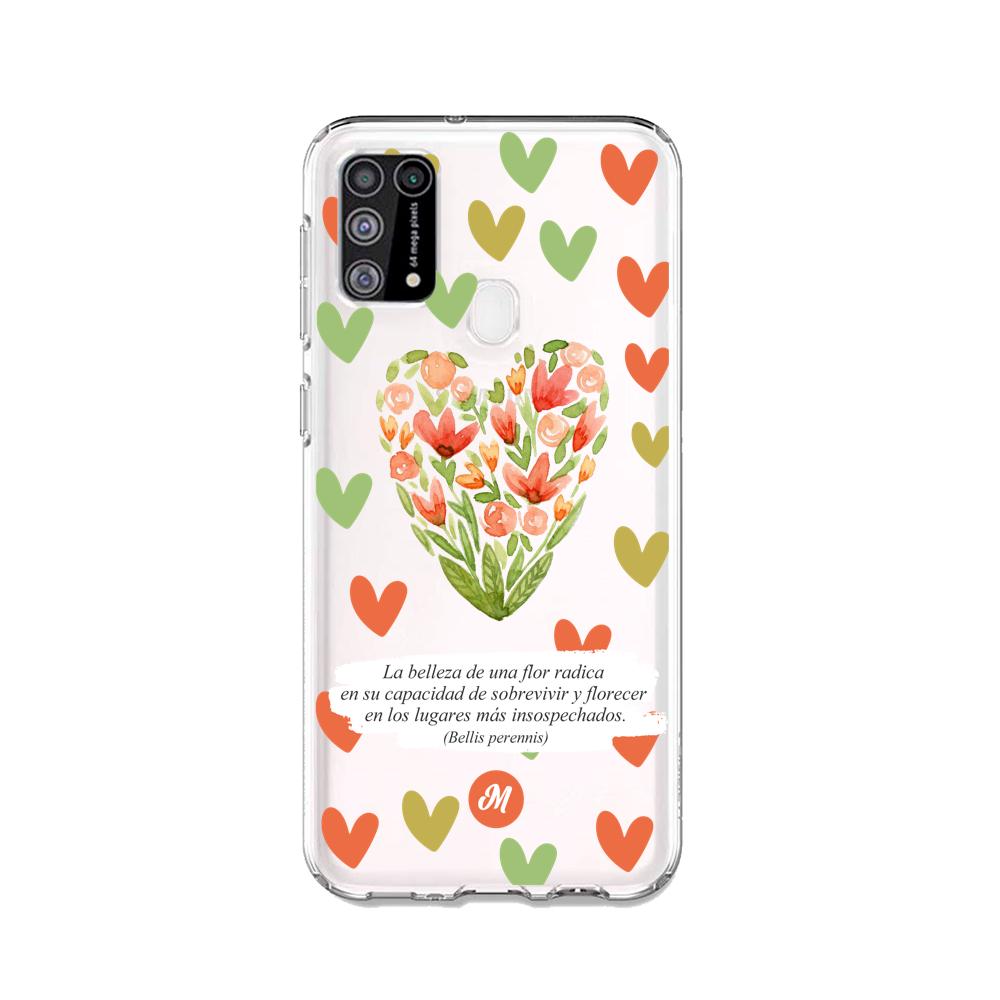 Cases para Samsung M31 Flores de colores - Mandala Cases