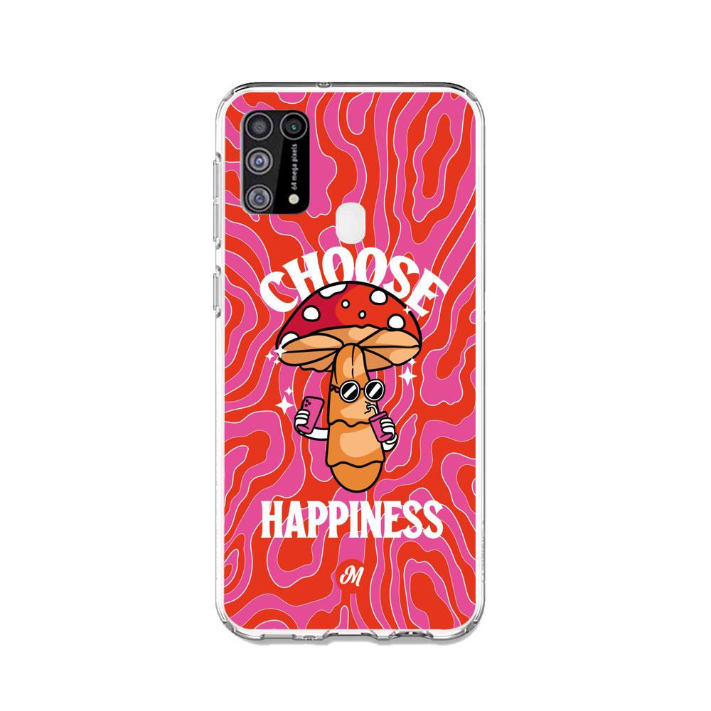 Cases para Samsung M31 Choose happiness - Mandala Cases