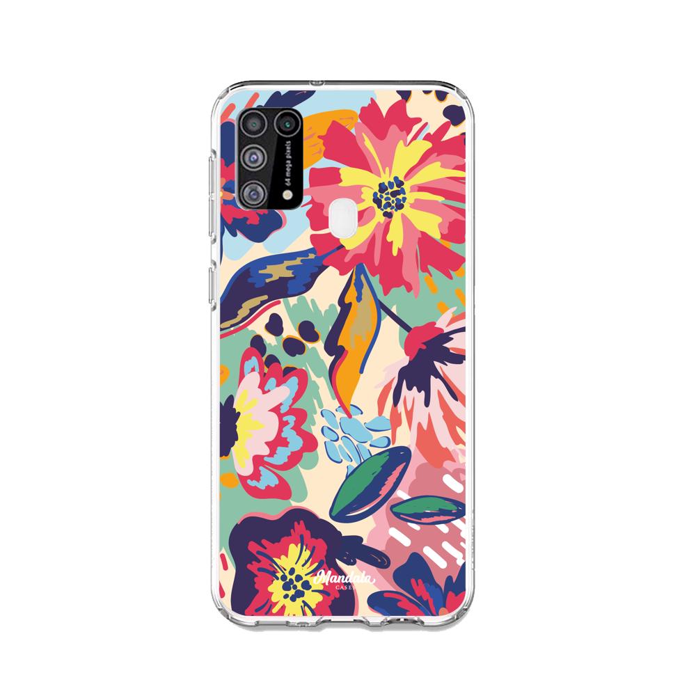 Estuches para Samsung M31 - Colors Flowers Case  - Mandala Cases