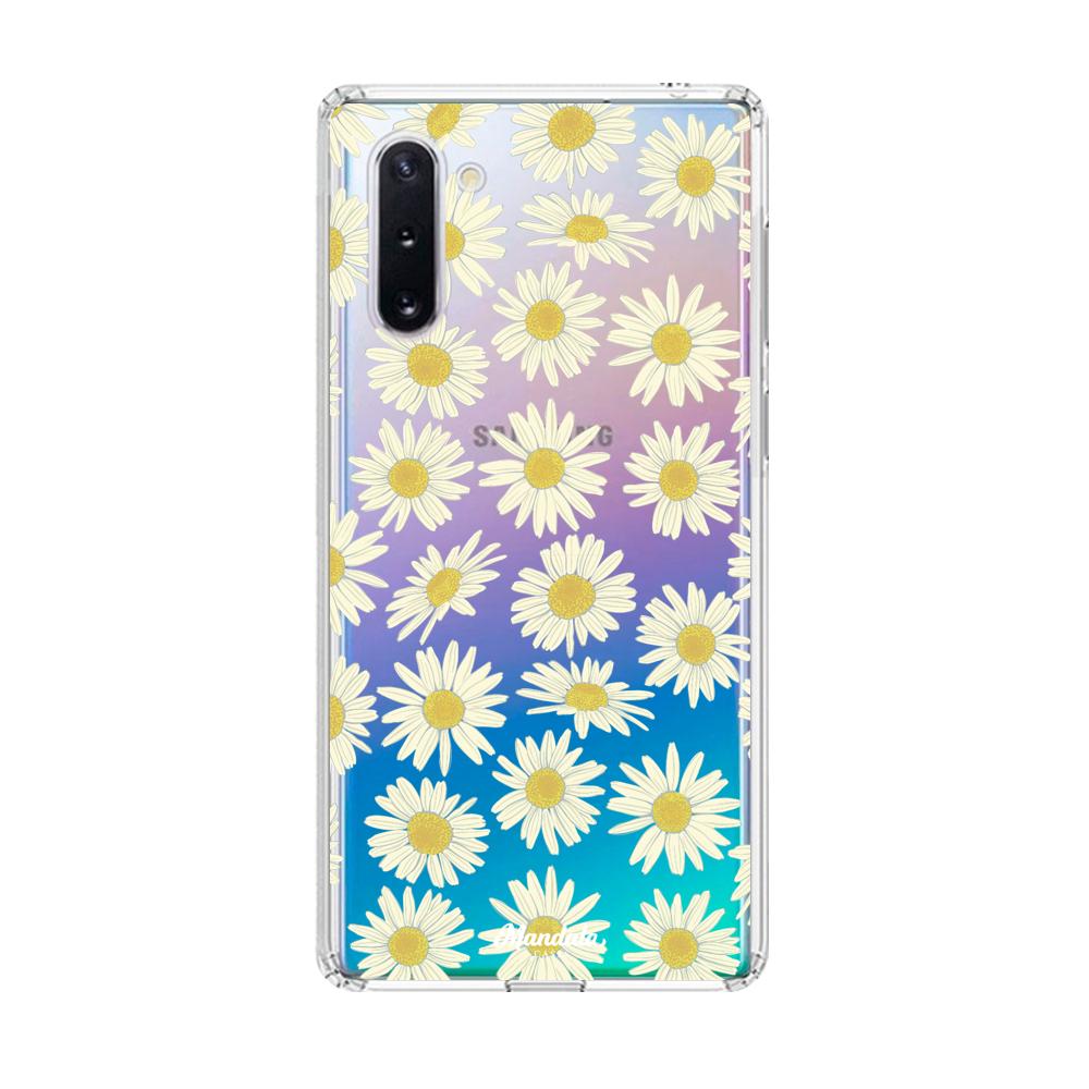 Case para Samsung note 10 Funda Pequeñas Margaritas - Mandala Cases