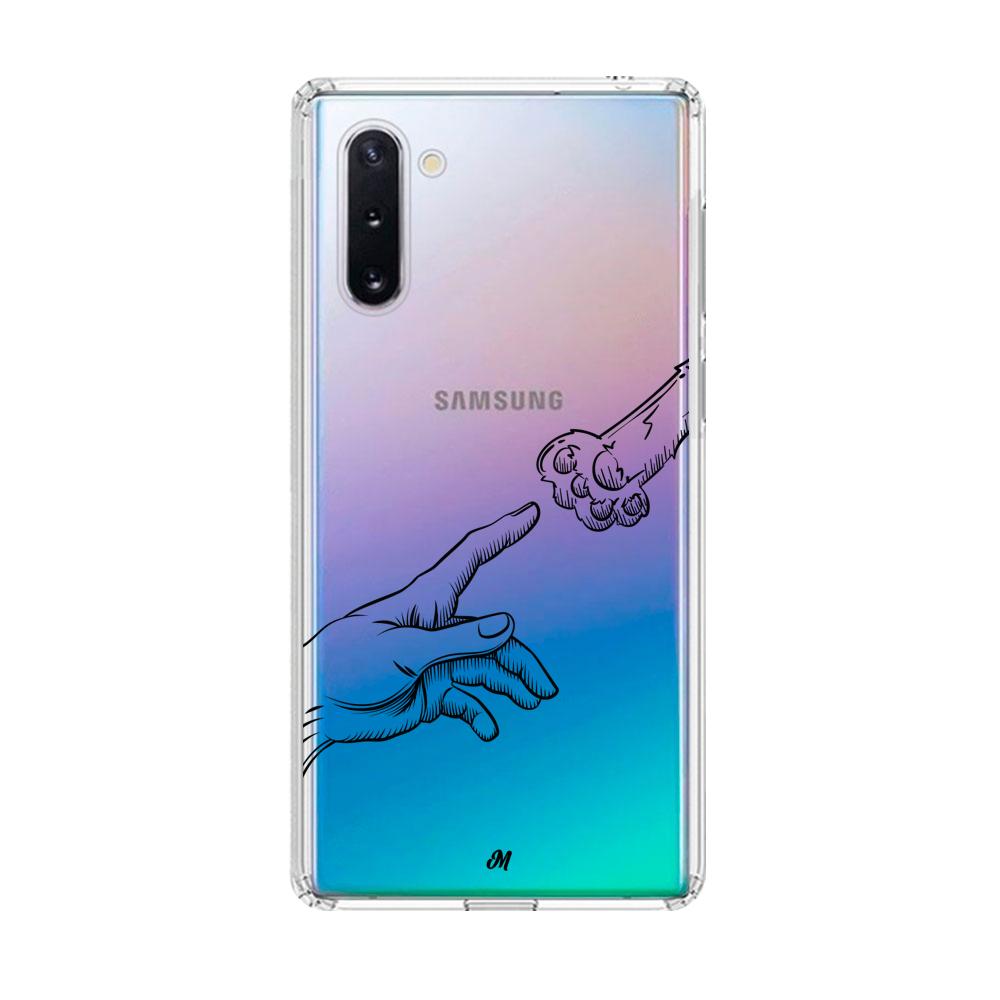 Case para Samsung note 10 Funda La Creación Gatuna  - Mandala Cases