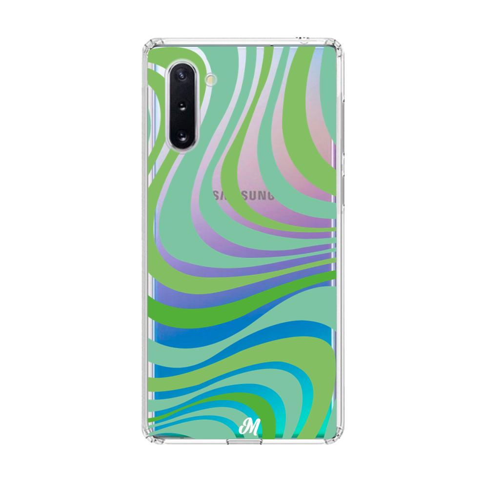 Case para Samsung note 10 Groovy verde - Mandala Cases
