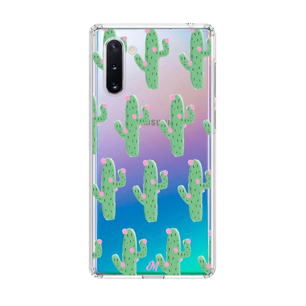 Case para Samsung note 10 Cactus Con Flor Rosa  - Mandala Cases