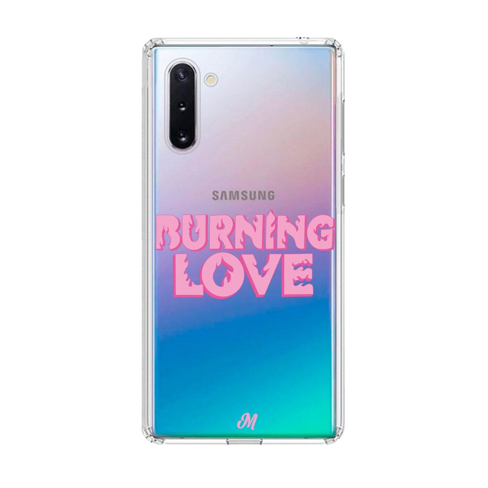 Case para Samsung note 10 Funda Burning Love  - Mandala Cases