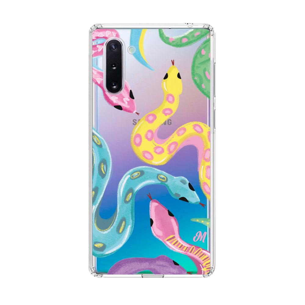 Case para Samsung note 10 Serpientes coloridas - Mandala Cases