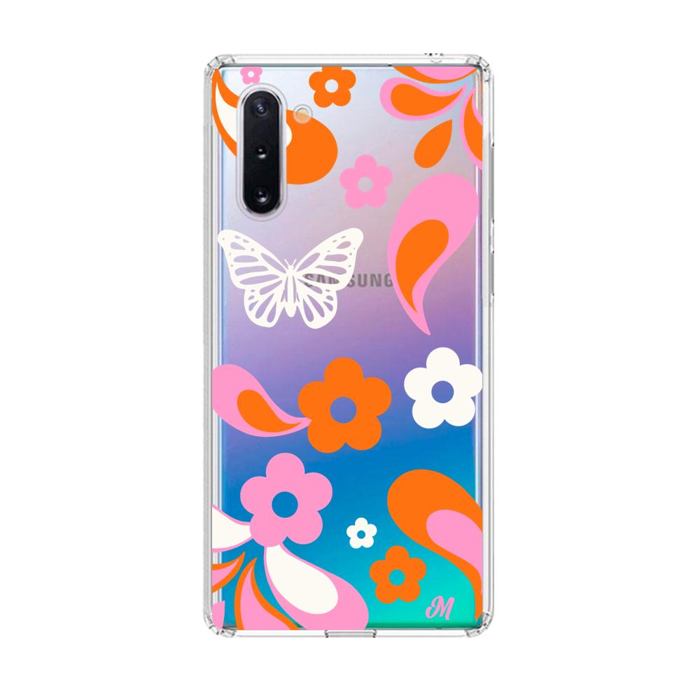 Case para Samsung note 10 Flores rojas aesthetic - Mandala Cases