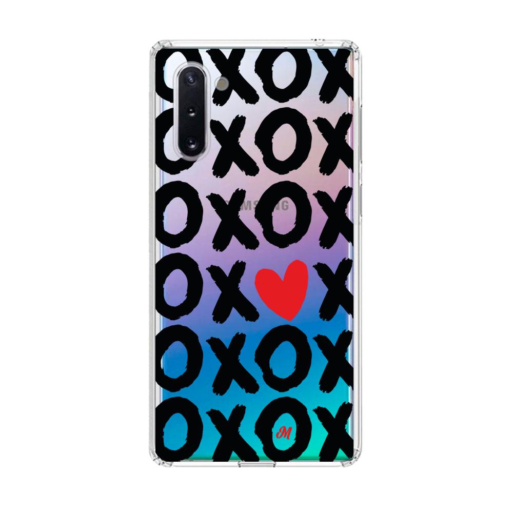 Case para Samsung note 10 OXOX Besos y Abrazos - Mandala Cases