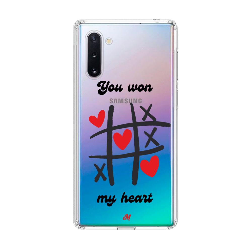Case para Samsung note 10 You Won My Heart - Mandala Cases