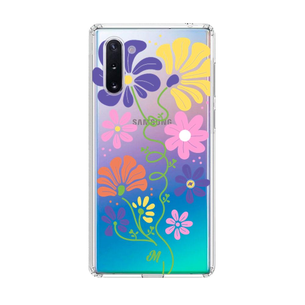 Case para Samsung note 10 Flores abstractas - Mandala Cases