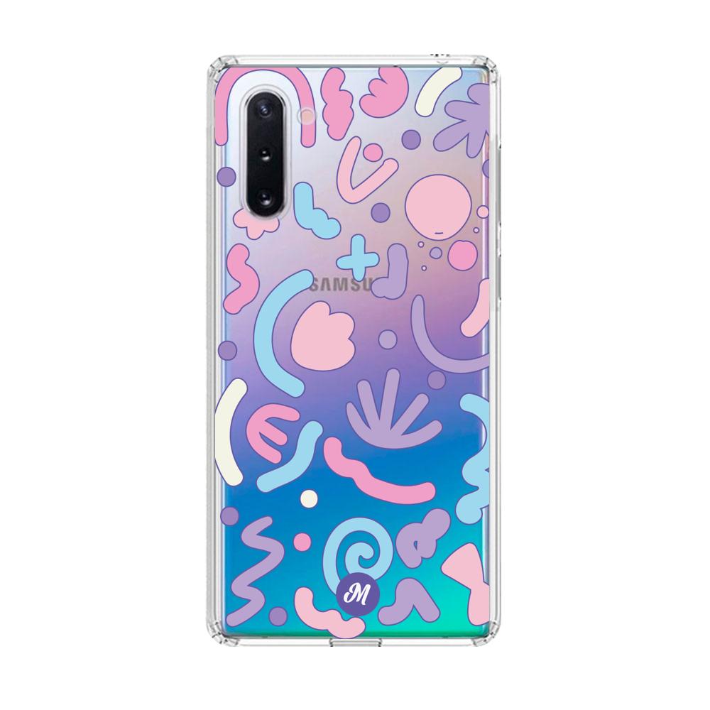 Cases para Samsung note 10 Colorful Spots Remake - Mandala Cases
