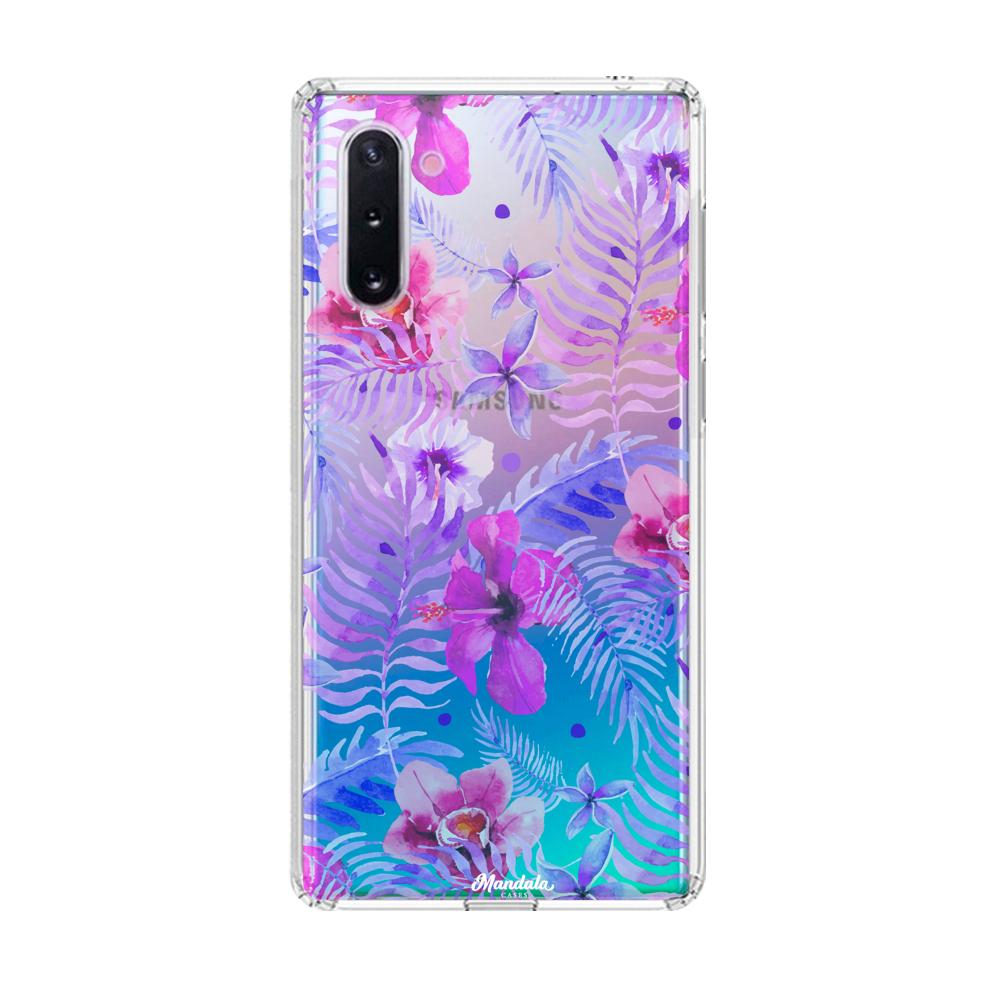 Case para Samsung note 10 de Flores Hawaianas - Mandala Cases