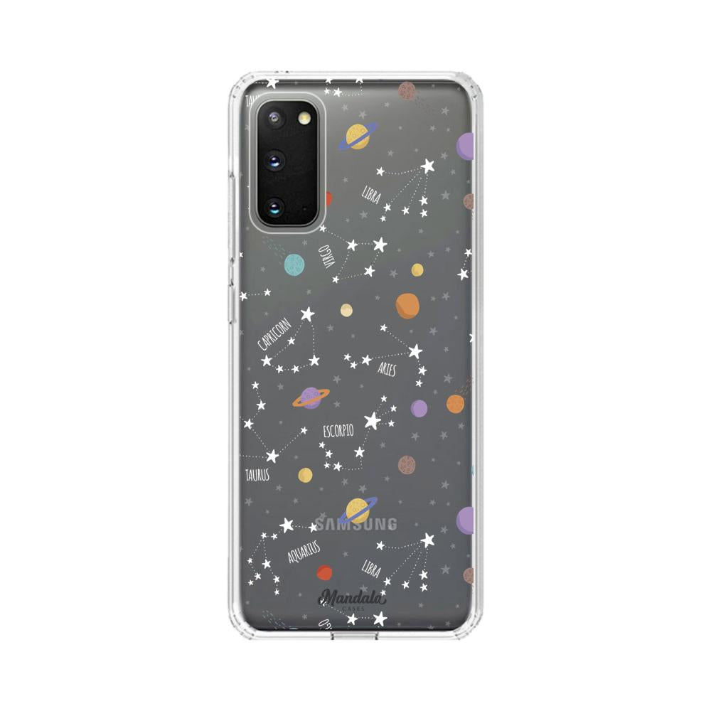 Case para Samsung S20 Plus Funda Pequeños Planetas  - Mandala Cases