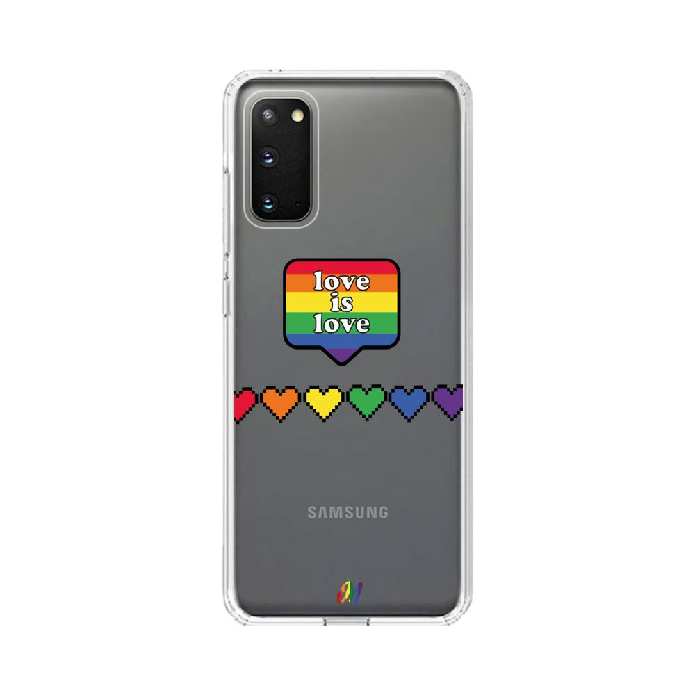 Case para Samsung S20 Plus Amor es Amor - Mandala Cases