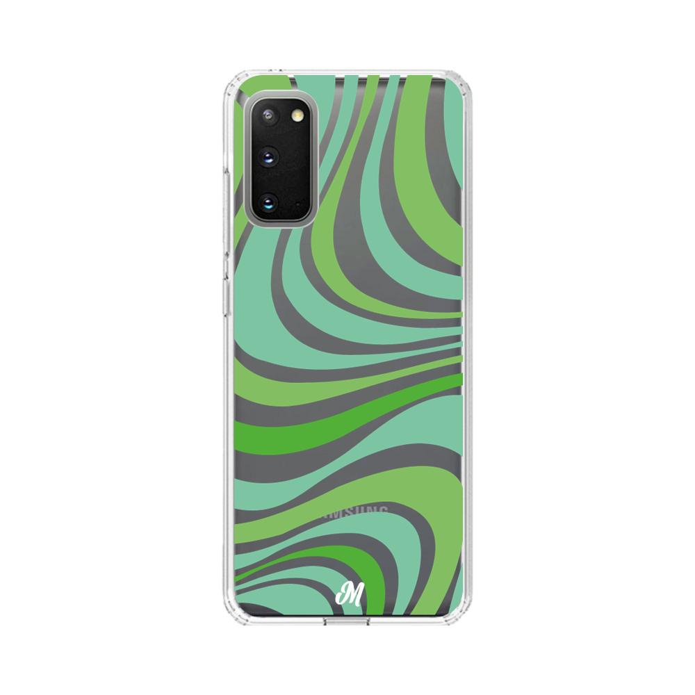 Case para Samsung S20 Plus Groovy verde - Mandala Cases