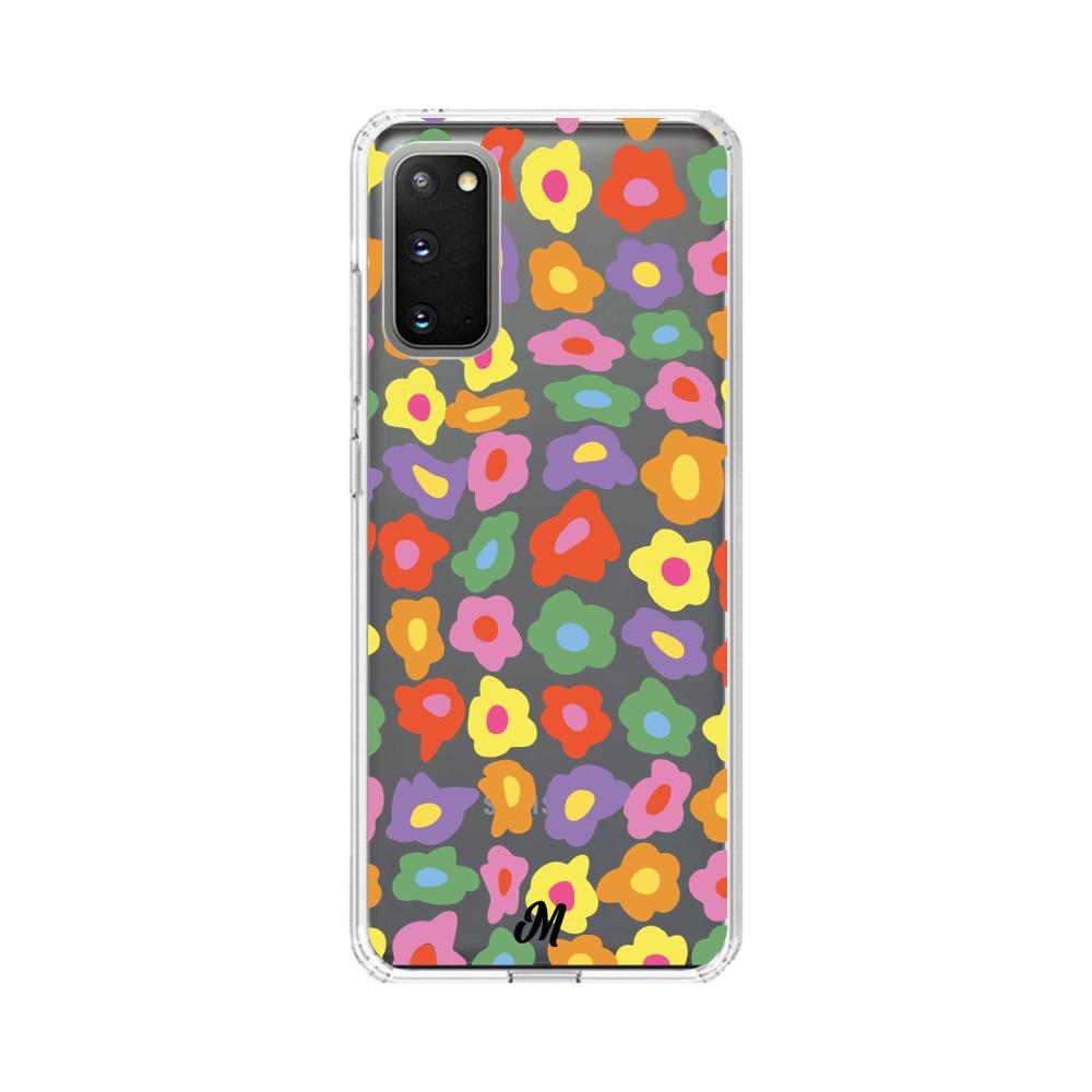 Case para Samsung S20 Plus Flores Retro   - Mandala Cases