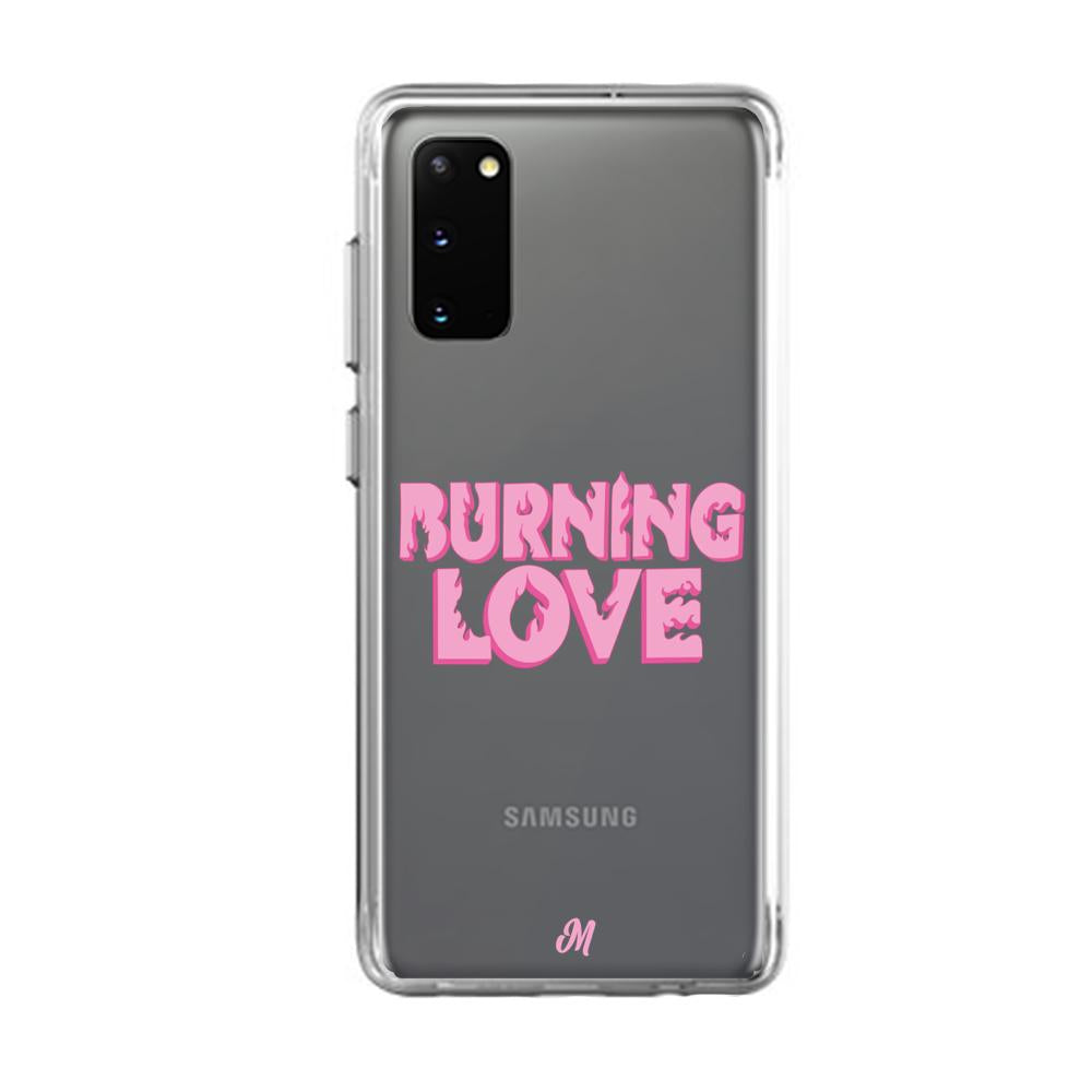 Case para Samsung S20 Plus Funda Burning Love  - Mandala Cases