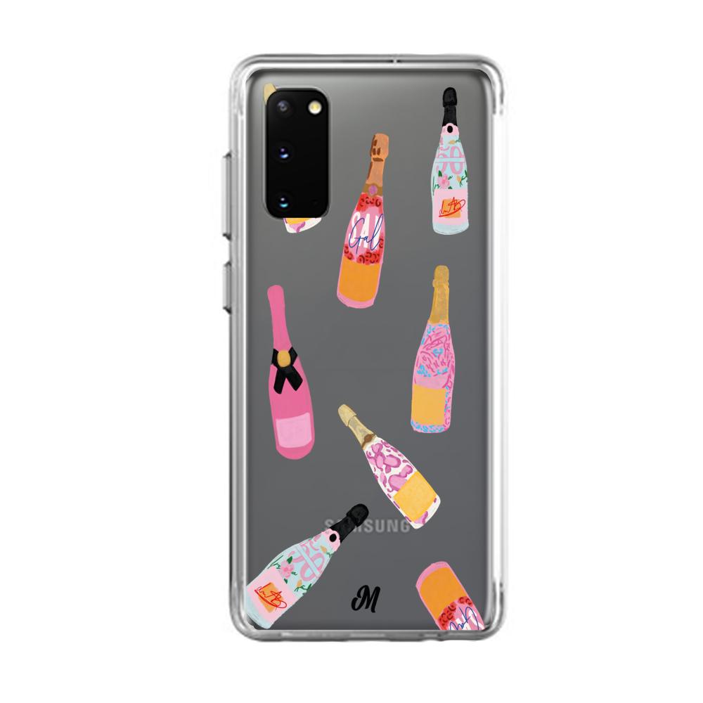 Case para Samsung S20 Plus Champagne Girl-  - Mandala Cases