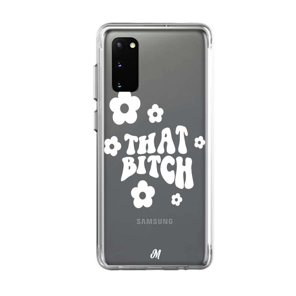 Case para Samsung S20 Plus That bitch blanco - Mandala Cases