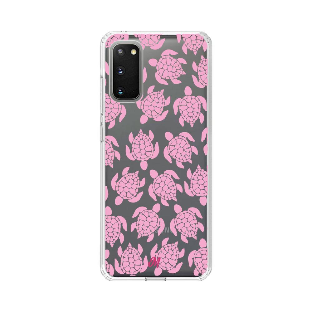Case para Samsung S20 Plus Tortugas rosa - Mandala Cases