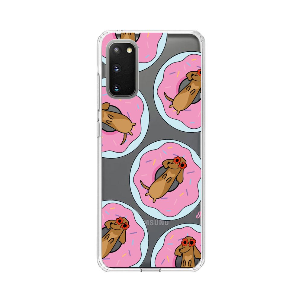 Case para Samsung S20 Plus Perritos y Donas - Mandala Cases