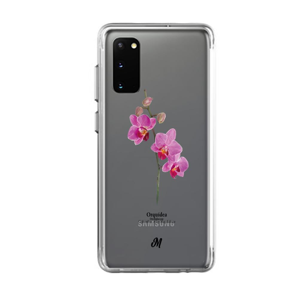 Case para Samsung S20 Plus Ramo de Orquídea - Mandala Cases