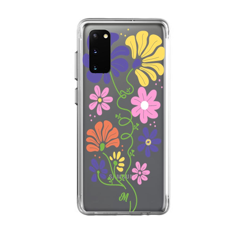 Case para Samsung S20 Plus Flores abstractas - Mandala Cases