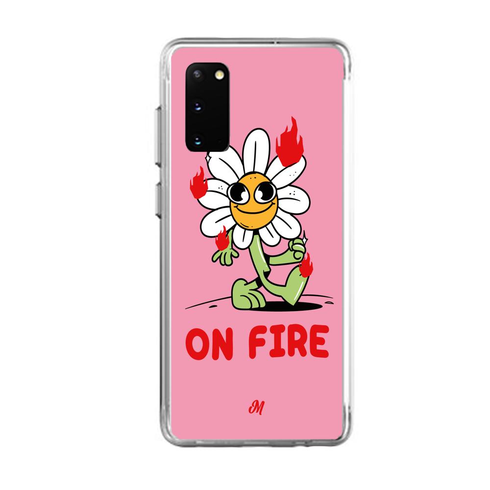 Cases para Samsung S20 Plus ON FIRE - Mandala Cases