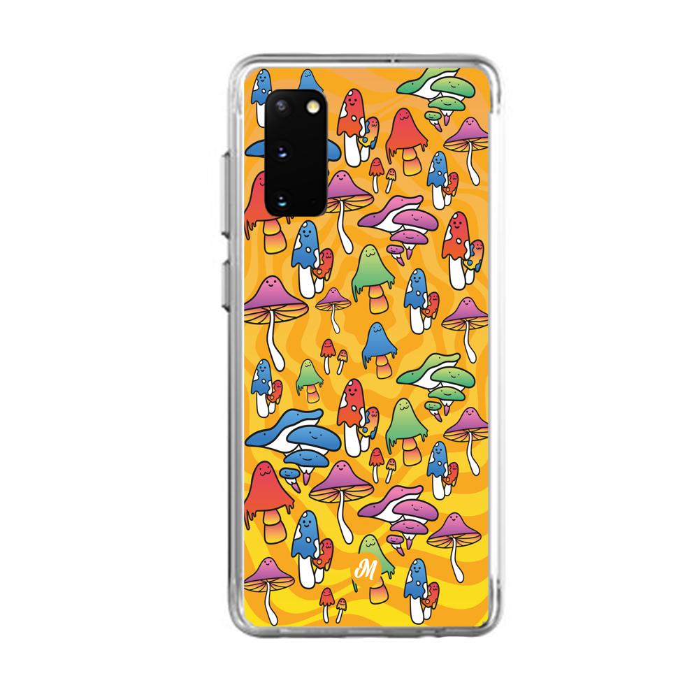Cases para Samsung S20 Plus Color mushroom - Mandala Cases