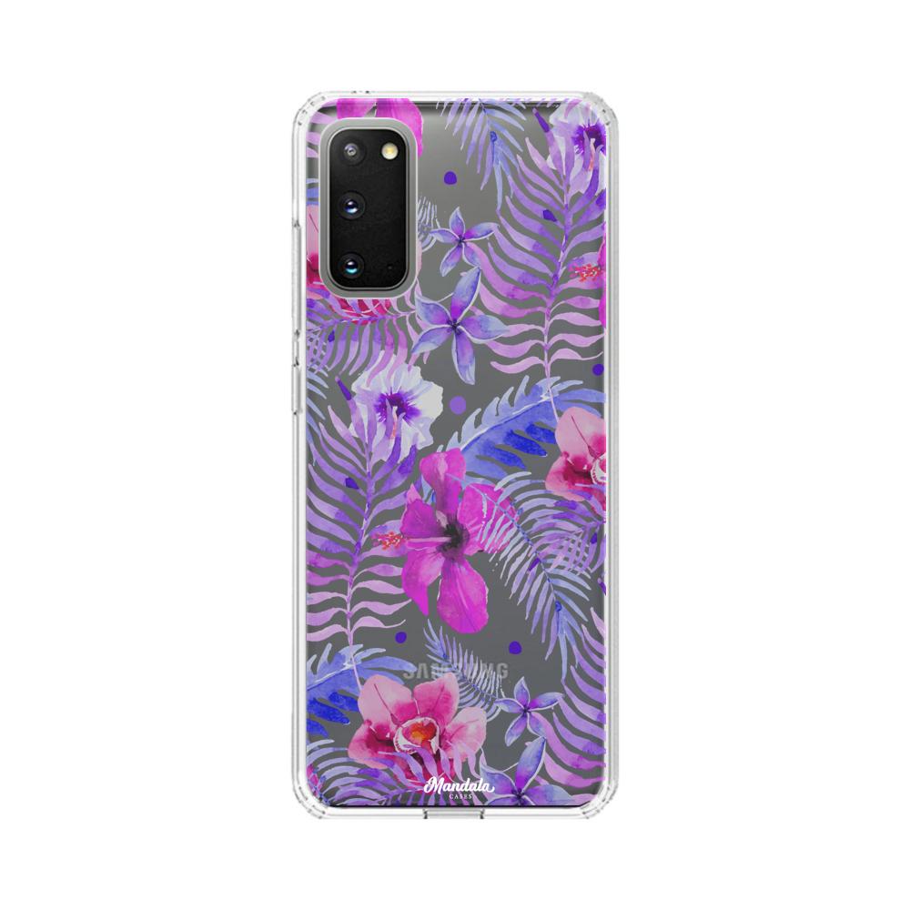 Case para Samsung S20 Plus de Flores Hawaianas - Mandala Cases