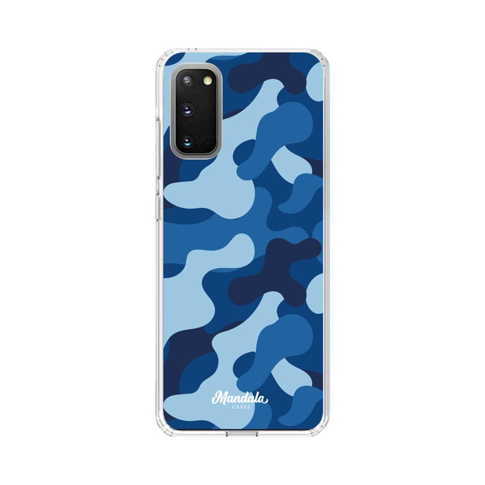 Estuches para Samsung S20 Plus - Blue Militare Case  - Mandala Cases