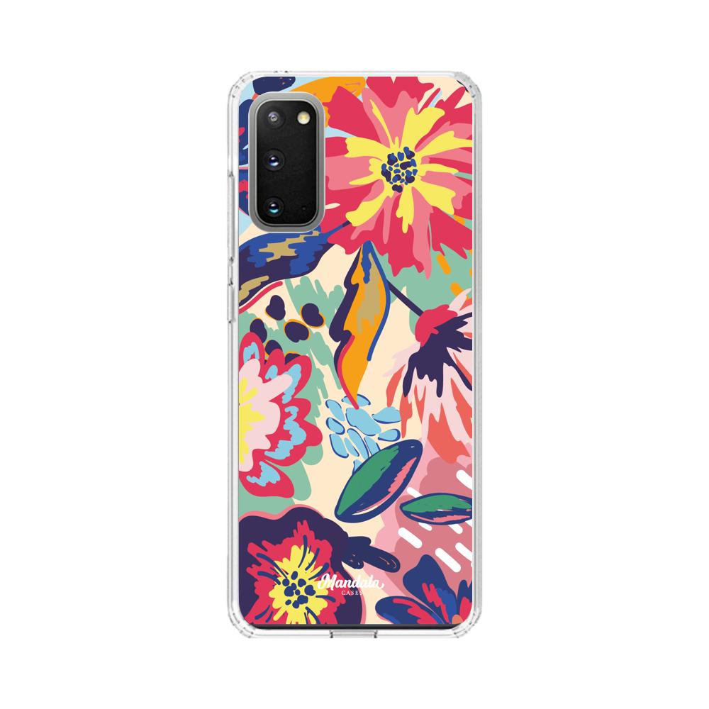 Estuches para Samsung S20 Plus - Colors Flowers Case  - Mandala Cases