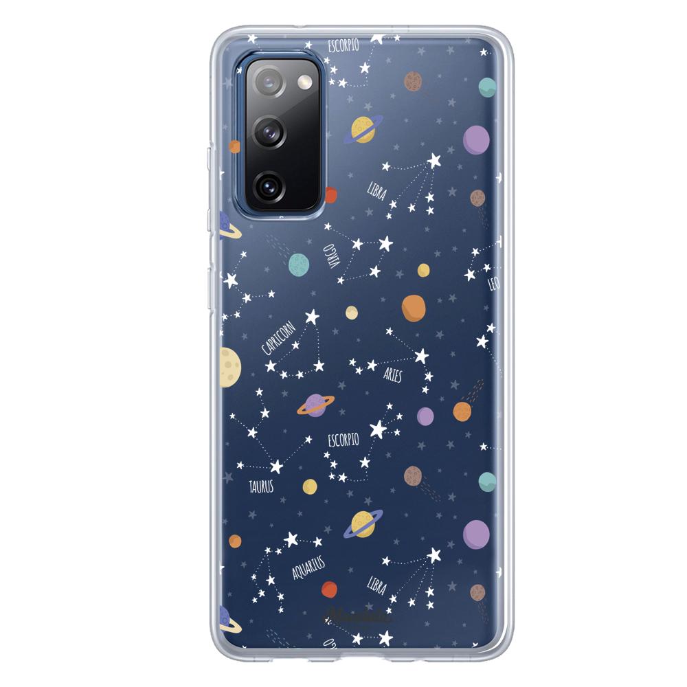 Case para Samsung S20 FE Funda Pequeños Planetas  - Mandala Cases