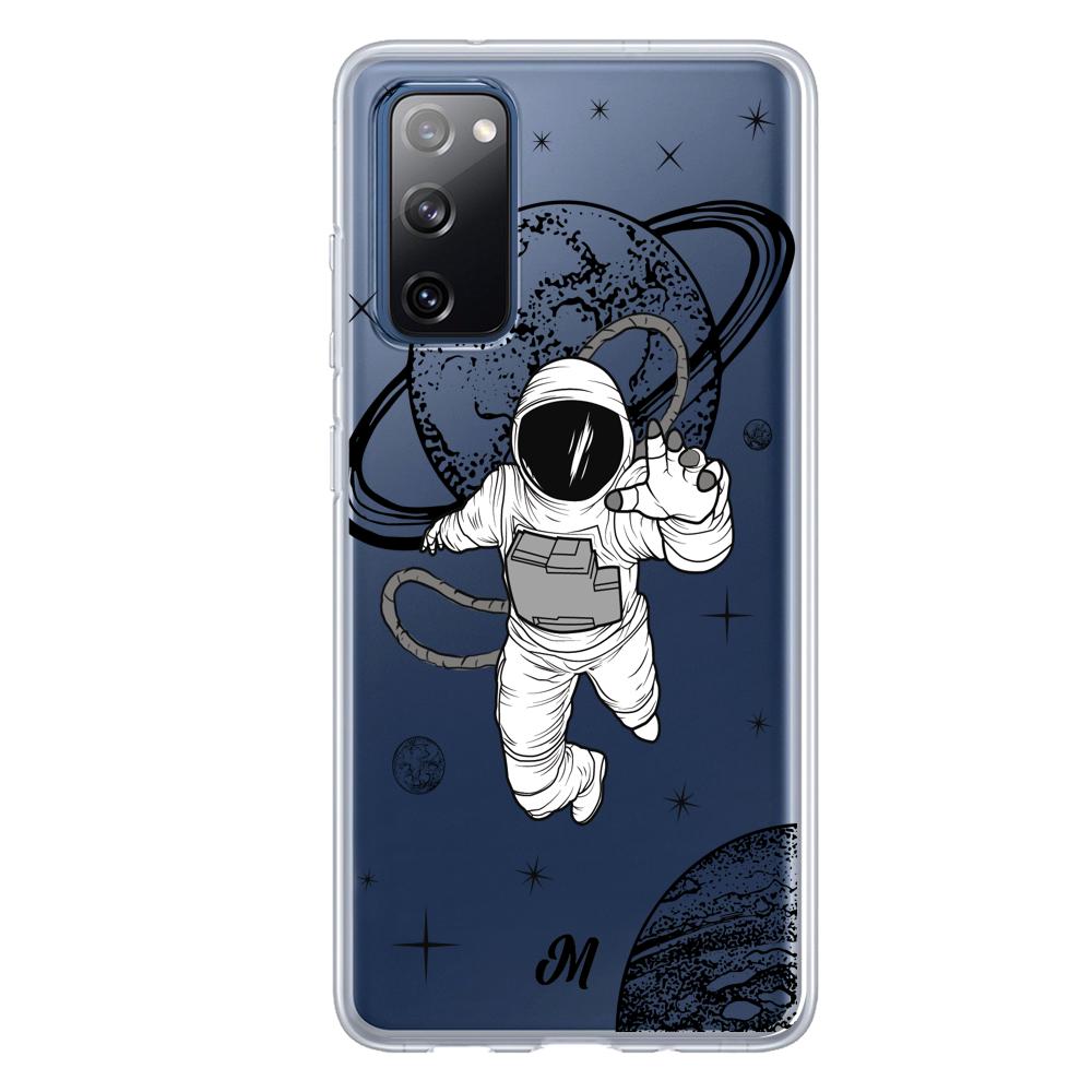 Case para Samsung S20 FE Funda Saturno Astronauta - Mandala Cases