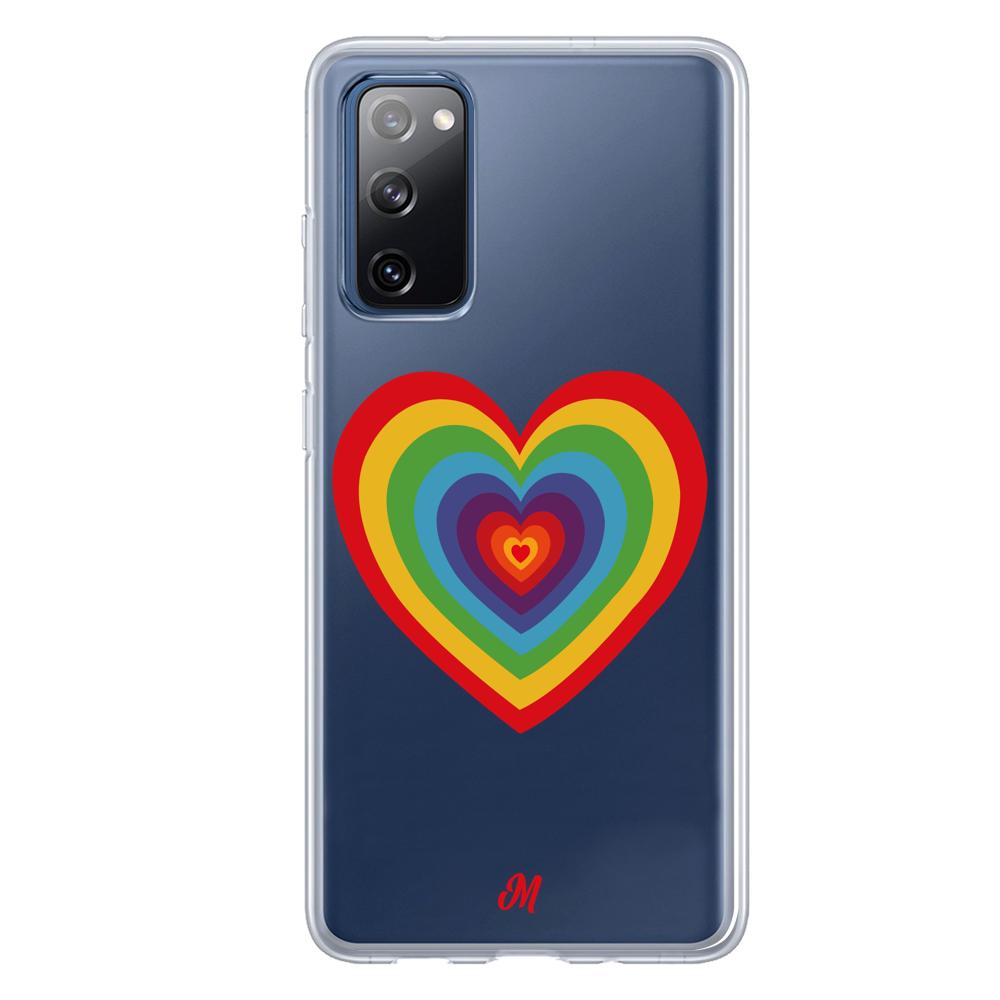 Case para Samsung S20 FE Amor y Paz - Mandala Cases
