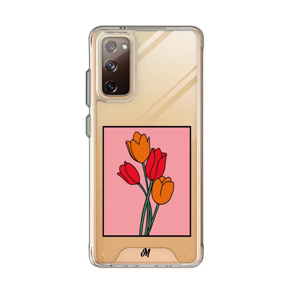 Case para Samsung S20 FE Tulipanes de amor - Mandala Cases