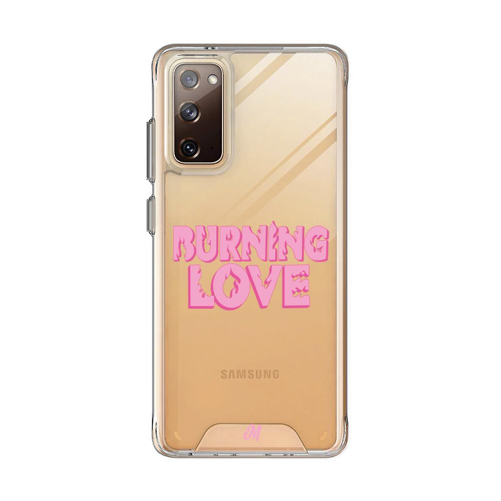 Case para Samsung S20 FE Funda Burning Love  - Mandala Cases