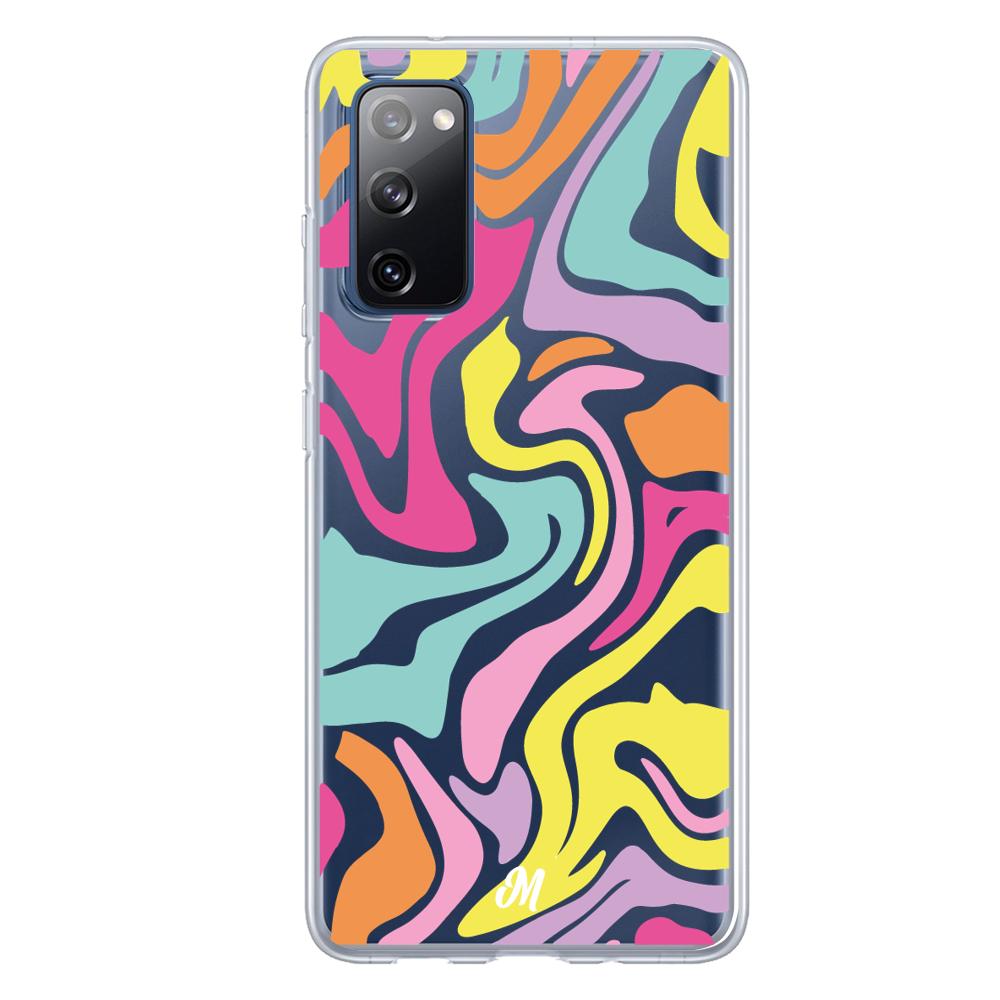 Case para Samsung S20 FE Color lines - Mandala Cases