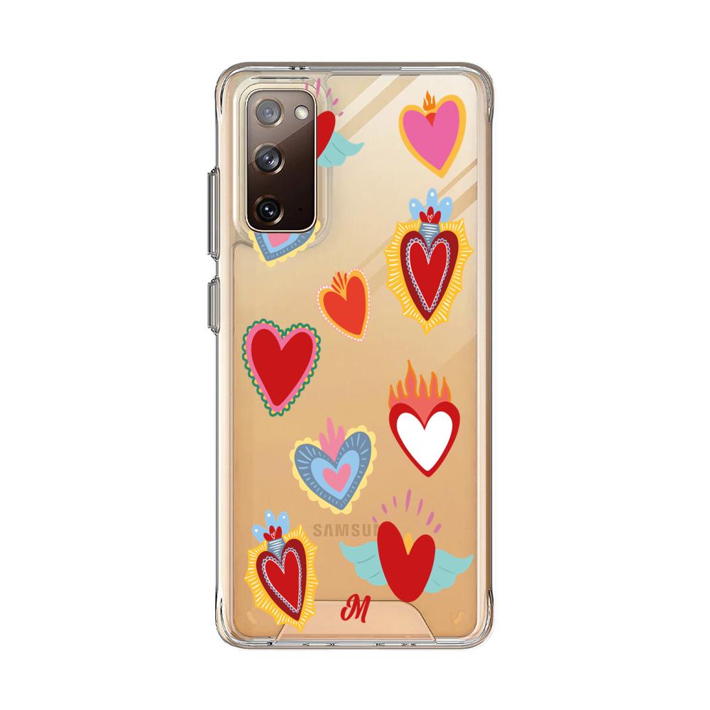 Case para Samsung S20 FE Corazón de Guadalupe - Mandala Cases