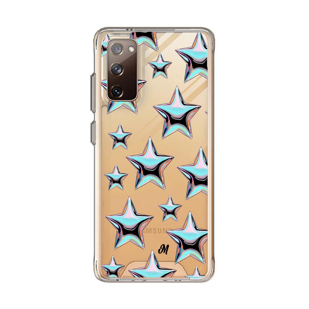 Case para Samsung S20 FE Estrellas tornasol  - Mandala Cases