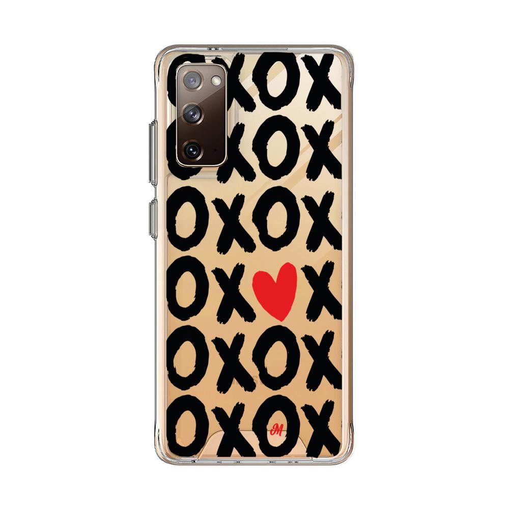Case para Samsung S20 FE OXOX Besos y Abrazos - Mandala Cases